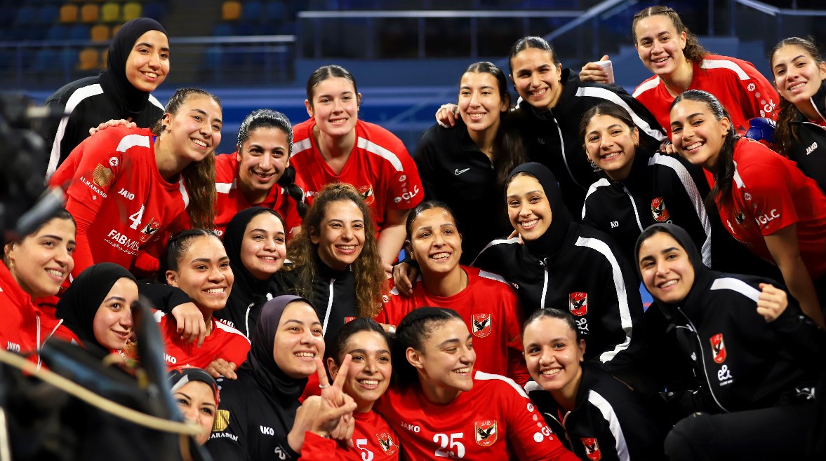 فوز كاسح لسيدات الأهلي على الزمالك في ربع نهائ كاس مصر لكرة اليد